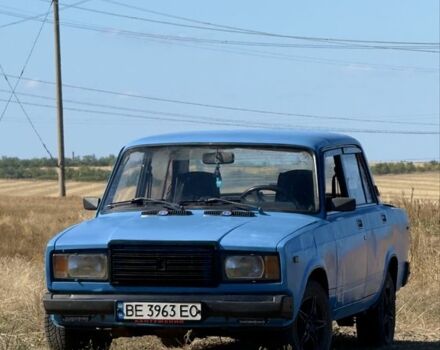 Синій ВАЗ 2107, об'ємом двигуна 1.5 л та пробігом 43 тис. км за 784 $, фото 2 на Automoto.ua