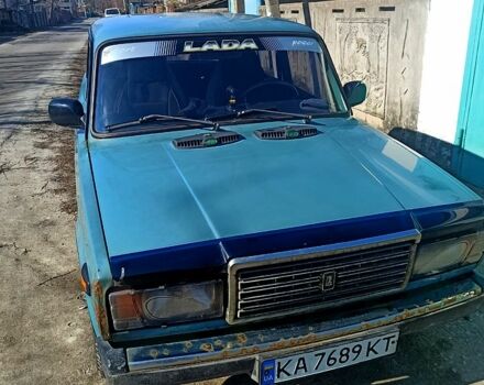 Синий ВАЗ 2107, объемом двигателя 1.5 л и пробегом 0 тыс. км за 1500 $, фото 5 на Automoto.ua