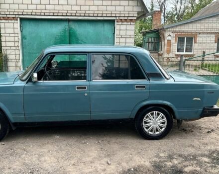 Синий ВАЗ 2107, объемом двигателя 1.5 л и пробегом 63 тыс. км за 1000 $, фото 3 на Automoto.ua