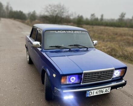 Синий ВАЗ 2107, объемом двигателя 1.5 л и пробегом 204 тыс. км за 1700 $, фото 1 на Automoto.ua