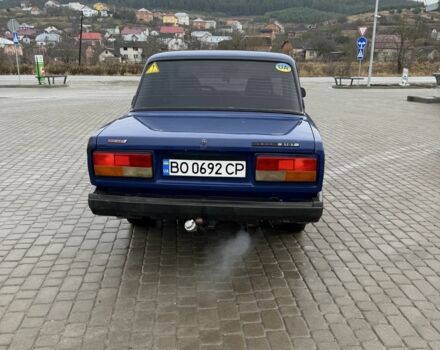 Синій ВАЗ 2107, об'ємом двигуна 1.5 л та пробігом 95 тис. км за 850 $, фото 3 на Automoto.ua