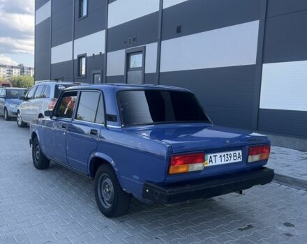 Синий ВАЗ 2107, объемом двигателя 1.5 л и пробегом 75 тыс. км за 1650 $, фото 4 на Automoto.ua