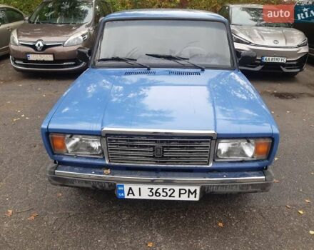 Синий ВАЗ 2107, объемом двигателя 1.45 л и пробегом 93 тыс. км за 1800 $, фото 1 на Automoto.ua