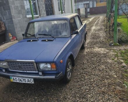 Синий ВАЗ 2107, объемом двигателя 0 л и пробегом 37 тыс. км за 900 $, фото 2 на Automoto.ua