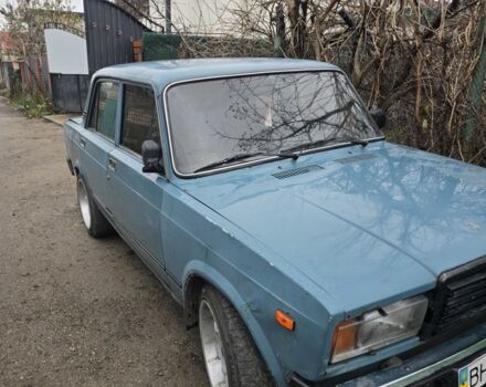Синий ВАЗ 2107, объемом двигателя 1.6 л и пробегом 200 тыс. км за 1150 $, фото 5 на Automoto.ua