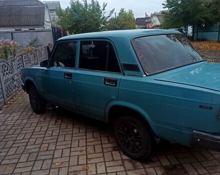 Синій ВАЗ 2107, об'ємом двигуна 1.5 л та пробігом 100 тис. км за 890 $, фото 1 на Automoto.ua