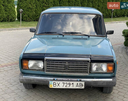 Синий ВАЗ 2107, объемом двигателя 1.6 л и пробегом 80 тыс. км за 1050 $, фото 16 на Automoto.ua