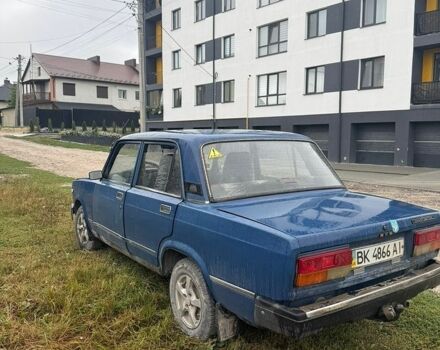 Синий ВАЗ 2107, объемом двигателя 1.5 л и пробегом 100 тыс. км за 300 $, фото 7 на Automoto.ua