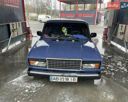 Синій ВАЗ 2107, об'ємом двигуна 1.45 л та пробігом 134 тис. км за 1650 $, фото 2 на Automoto.ua