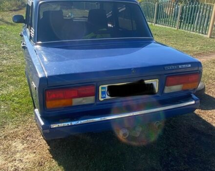 Синий ВАЗ 2107, объемом двигателя 1.5 л и пробегом 35 тыс. км за 1350 $, фото 1 на Automoto.ua