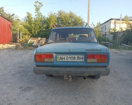 Синий ВАЗ 2107, объемом двигателя 1.5 л и пробегом 300 тыс. км за 9000 $, фото 5 на Automoto.ua