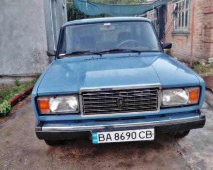 Синий ВАЗ 2107, объемом двигателя 1.5 л и пробегом 122 тыс. км за 1500 $, фото 1 на Automoto.ua