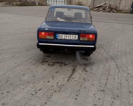 Синий ВАЗ 2107, объемом двигателя 1.45 л и пробегом 120 тыс. км за 1100 $, фото 4 на Automoto.ua