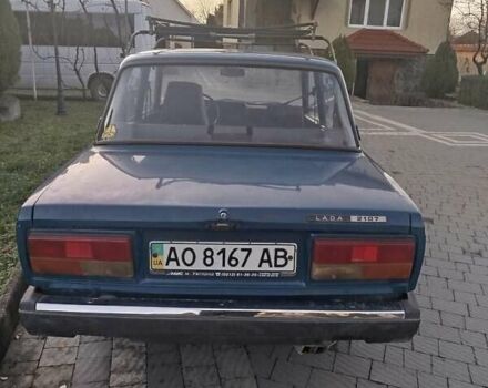 Синий ВАЗ 2107, объемом двигателя 1.45 л и пробегом 107 тыс. км за 650 $, фото 3 на Automoto.ua