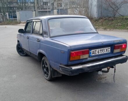 Синий ВАЗ 2107, объемом двигателя 1.5 л и пробегом 123 тыс. км за 650 $, фото 4 на Automoto.ua