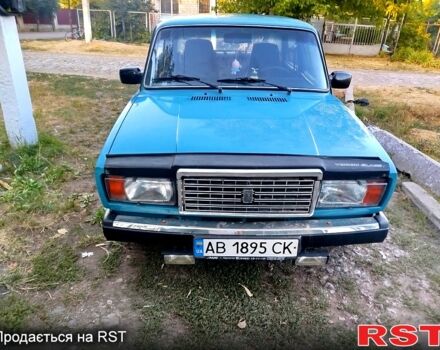 Синий ВАЗ 2107, объемом двигателя 1.5 л и пробегом 98 тыс. км за 1350 $, фото 2 на Automoto.ua