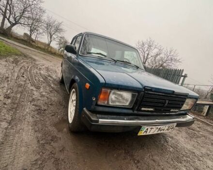 Синій ВАЗ 2107, об'ємом двигуна 6 л та пробігом 57 тис. км за 900 $, фото 2 на Automoto.ua