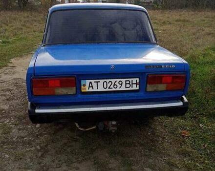 Синий ВАЗ 2107, объемом двигателя 1.5 л и пробегом 100 тыс. км за 1150 $, фото 5 на Automoto.ua