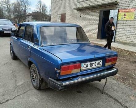 Синий ВАЗ 2107, объемом двигателя 0 л и пробегом 200 тыс. км за 834 $, фото 2 на Automoto.ua