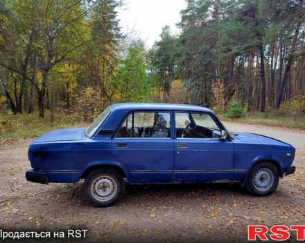 Синій ВАЗ 2107, об'ємом двигуна 1.5 л та пробігом 120 тис. км за 350 $, фото 1 на Automoto.ua