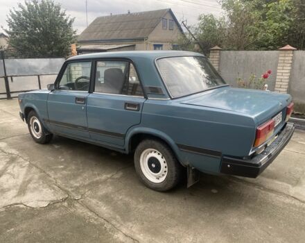 Синий ВАЗ 2107, объемом двигателя 1.5 л и пробегом 140 тыс. км за 1250 $, фото 1 на Automoto.ua