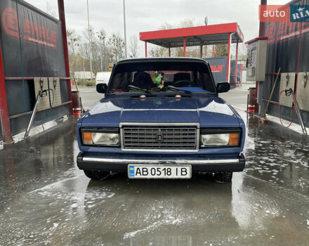 Синій ВАЗ 2107, об'ємом двигуна 1.45 л та пробігом 134 тис. км за 1650 $, фото 5 на Automoto.ua