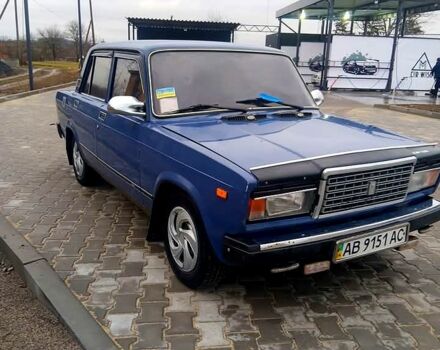 Синий ВАЗ 2107, объемом двигателя 1.5 л и пробегом 0 тыс. км за 1350 $, фото 1 на Automoto.ua