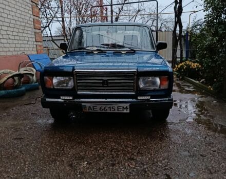 Синий ВАЗ 2107, объемом двигателя 1.5 л и пробегом 2 тыс. км за 1300 $, фото 1 на Automoto.ua