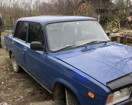 Синий ВАЗ 2107, объемом двигателя 1.45 л и пробегом 200 тыс. км за 850 $, фото 2 на Automoto.ua