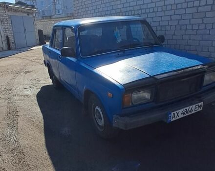 Синий ВАЗ 2107, объемом двигателя 1.5 л и пробегом 100 тыс. км за 777 $, фото 3 на Automoto.ua