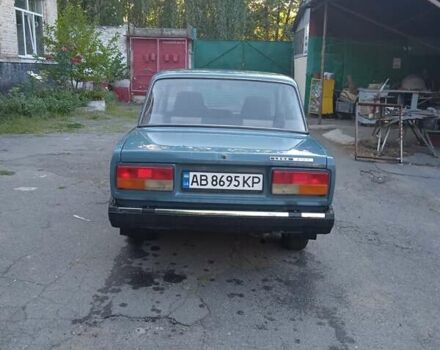 Синий ВАЗ 2107, объемом двигателя 1.45 л и пробегом 112 тыс. км за 1650 $, фото 1 на Automoto.ua