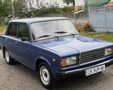 Синій ВАЗ 2107, об'ємом двигуна 1.45 л та пробігом 64 тис. км за 1200 $, фото 3 на Automoto.ua