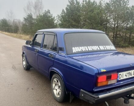 Синий ВАЗ 2107, объемом двигателя 1.5 л и пробегом 204 тыс. км за 1700 $, фото 6 на Automoto.ua