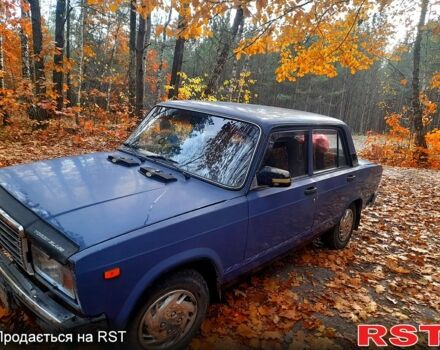 Синий ВАЗ 2107, объемом двигателя 1.6 л и пробегом 133 тыс. км за 1000 $, фото 4 на Automoto.ua