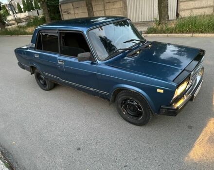 Синий ВАЗ 2107, объемом двигателя 1.3 л и пробегом 3 тыс. км за 431 $, фото 1 на Automoto.ua