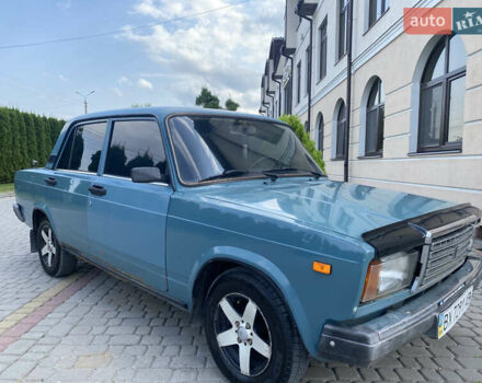 Синий ВАЗ 2107, объемом двигателя 1.6 л и пробегом 80 тыс. км за 1050 $, фото 9 на Automoto.ua