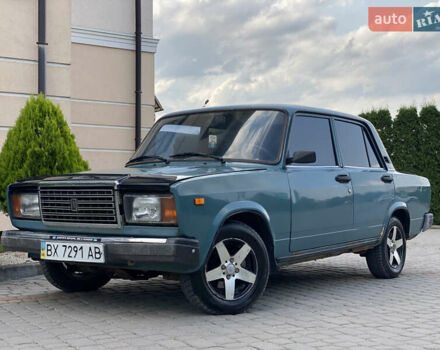 Синий ВАЗ 2107, объемом двигателя 1.6 л и пробегом 80 тыс. км за 1050 $, фото 1 на Automoto.ua