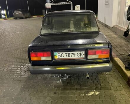 Синий ВАЗ 2107, объемом двигателя 1.5 л и пробегом 123 тыс. км за 949 $, фото 3 на Automoto.ua