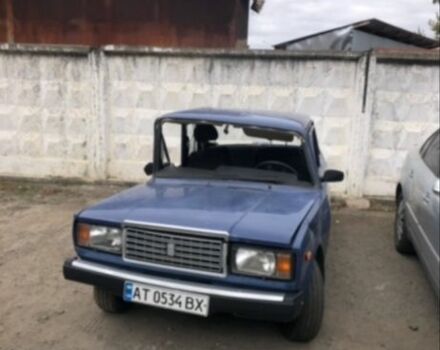 Синий ВАЗ 2107, объемом двигателя 1.5 л и пробегом 15 тыс. км за 399 $, фото 1 на Automoto.ua