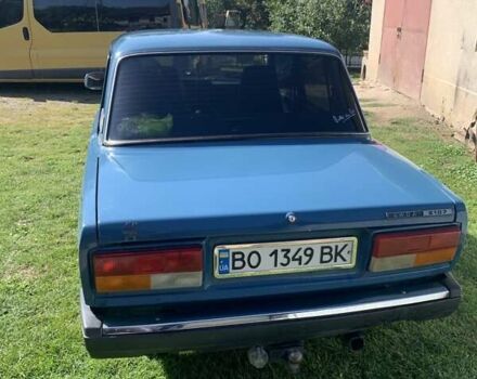 Синій ВАЗ 2107, об'ємом двигуна 1.57 л та пробігом 85 тис. км за 1700 $, фото 5 на Automoto.ua