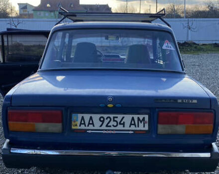 Синий ВАЗ 2107, объемом двигателя 1.45 л и пробегом 150 тыс. км за 1300 $, фото 5 на Automoto.ua