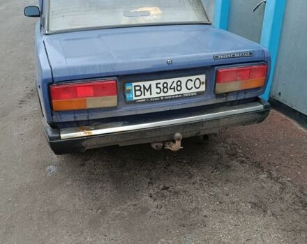 Синий ВАЗ 2107, объемом двигателя 1.5 л и пробегом 143 тыс. км за 1182 $, фото 2 на Automoto.ua