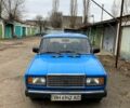 Синий ВАЗ 2107, объемом двигателя 15 л и пробегом 87 тыс. км за 800 $, фото 1 на Automoto.ua