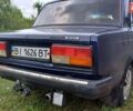 Синий ВАЗ 2107, объемом двигателя 1 л и пробегом 130 тыс. км за 2200 $, фото 1 на Automoto.ua
