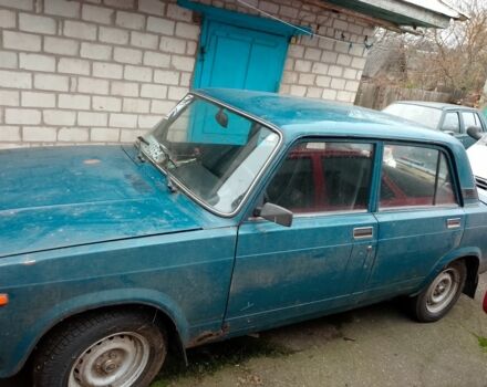 Синий ВАЗ 2107, объемом двигателя 1.6 л и пробегом 90 тыс. км за 477 $, фото 1 на Automoto.ua