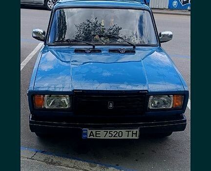 Синій ВАЗ 2107, об'ємом двигуна 1.5 л та пробігом 0 тис. км за 1100 $, фото 5 на Automoto.ua