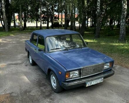 Синій ВАЗ 2107, об'ємом двигуна 1.5 л та пробігом 93 тис. км за 900 $, фото 1 на Automoto.ua