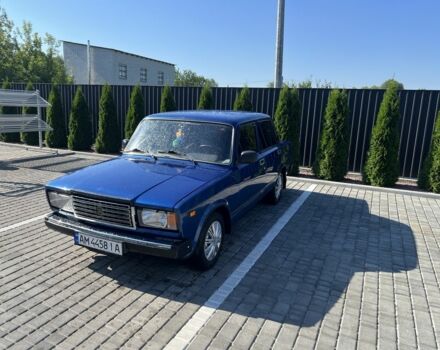 Синий ВАЗ 2107, объемом двигателя 1.5 л и пробегом 3 тыс. км за 1350 $, фото 4 на Automoto.ua