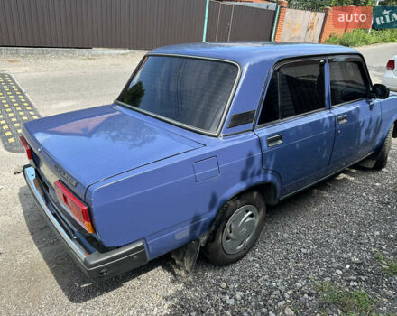 ВАЗ 2107 2006 в Днепре (Днепропетровске) на Automoto.ua Синий ВАЗ 2107, объемом двигателя 1.6 л и пробегом 62 тыс. км за 2400 $, фото 9 на Automoto.ua