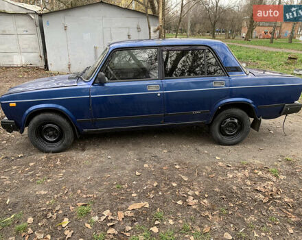 Синій ВАЗ 2107, об'ємом двигуна 1.5 л та пробігом 300 тис. км за 699 $, фото 1 на Automoto.ua